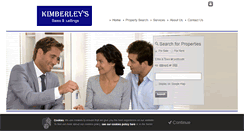 Desktop Screenshot of kimberleysestateagents.co.uk